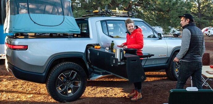 Rivian-Electric-pickup-camper