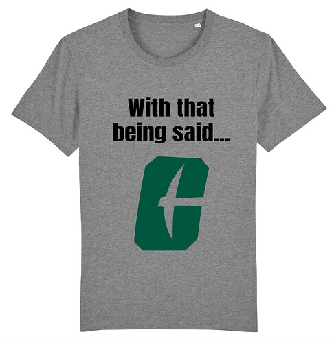 WithThatBeingSaid