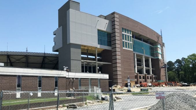 Dowdy-Ficklen - Press Box Exterior.